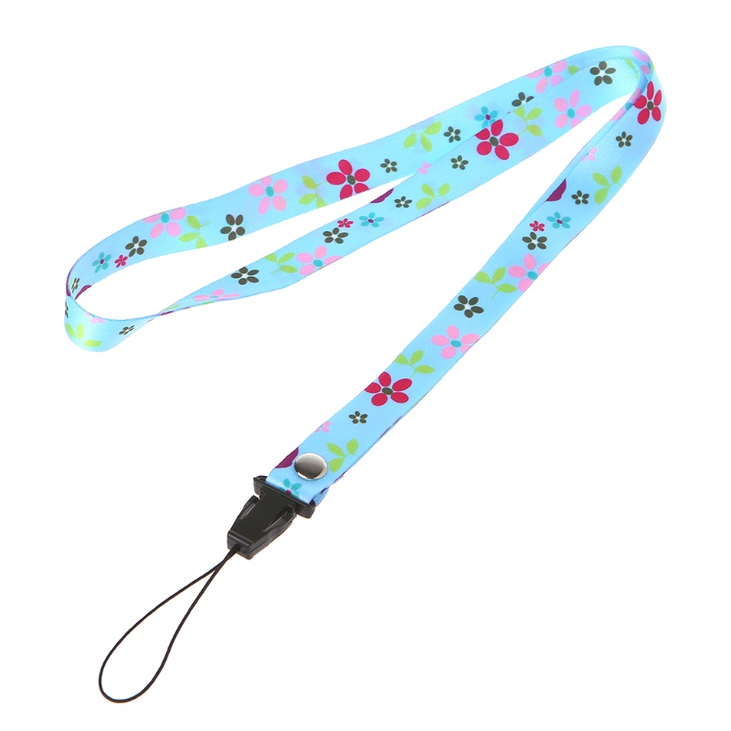 Small for Fresh Leaves Neck Strap Lanyards Mobile Phone USB Keys Straps Hang Rop