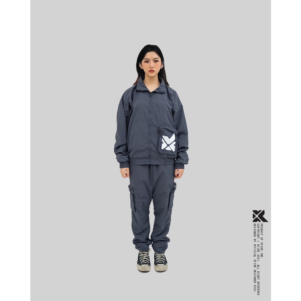 Áo khoác dù Cloudy Sky Nylon Jacket by Xfire Áo khoác Unisex Đẹp. JACKRAINNYLONCL322