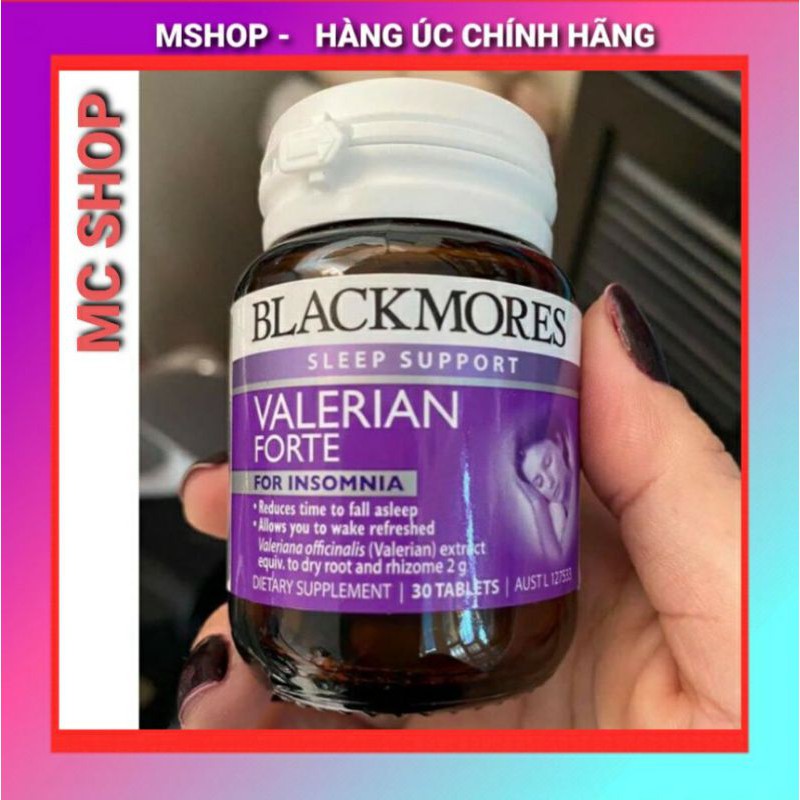 Viên Valerian Forte 2000mg Blackmores hỗ trợ giấc ngủ