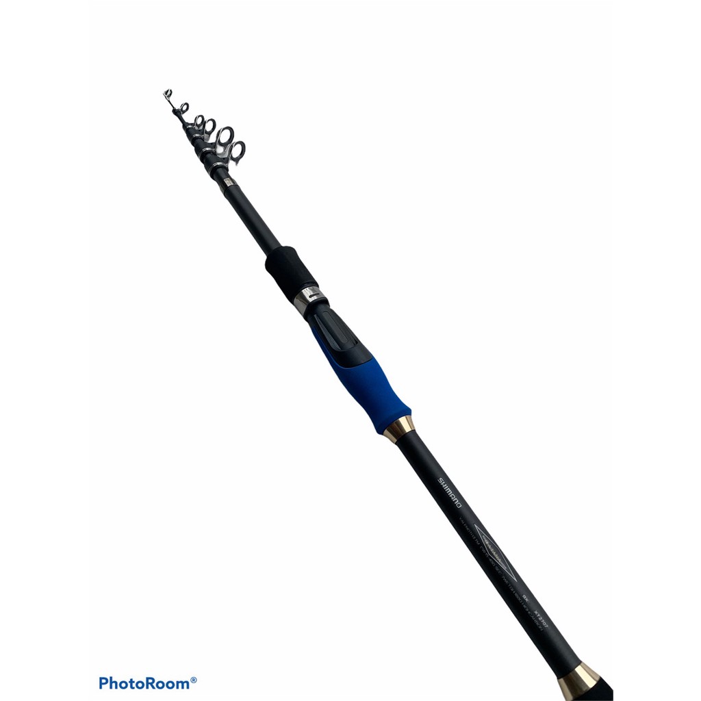 CẦN CÂU LURE RÚT CẦN CÂU CÁ LÓC SHIMANO 2M7-3M0-3M6 MÀU XANH  ( ĐỒ CÂU COYE )