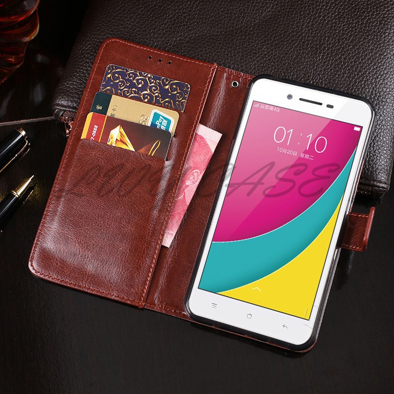 Bao da điện thoại kiêm ví gập phong cách cổ điển cho Oppo Neo 5 2015/Neo 7 | BigBuy360 - bigbuy360.vn