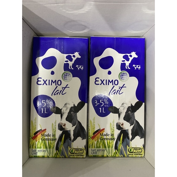 Sữa UHT Eximo 12 hộp (hsd:1/8/2022)