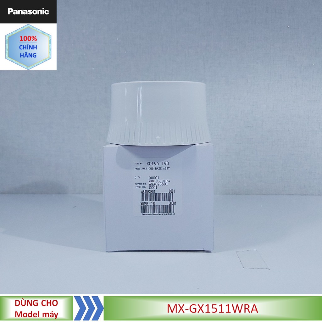 [Mã ELHA22 giảm 6% đơn 300K] Phụ kiện Đế ly xay sinh tố máy xay Panasonic MX-GX1511WRA