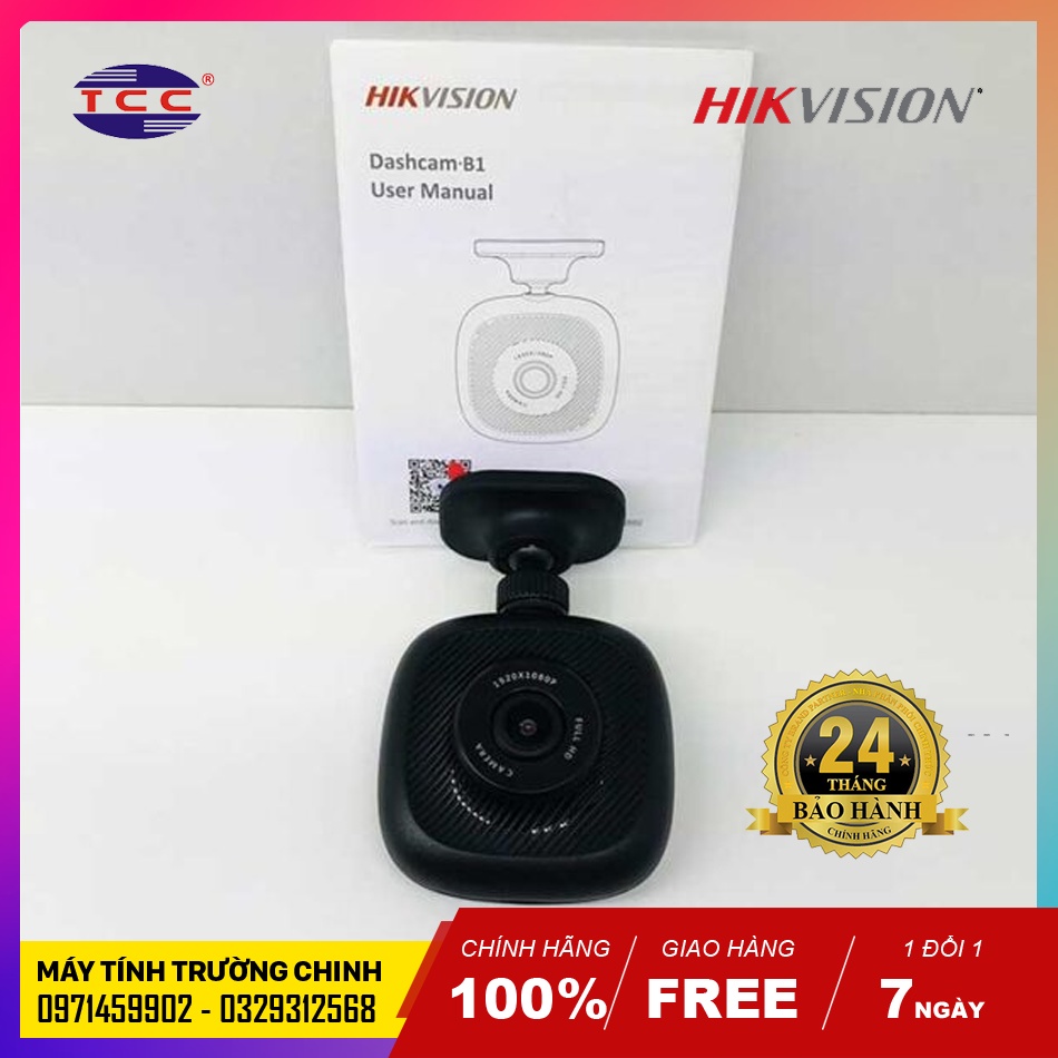 Camera hành trình Hikvision B1 – Góc siêu rộng, hàng chính hãng