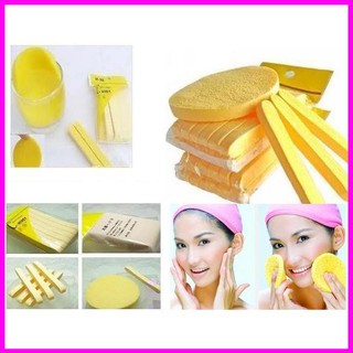 Bông rửa mặt bọt biển Nén