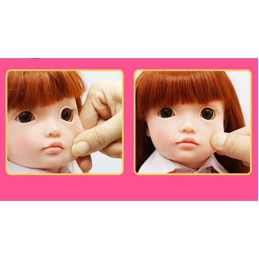 (xã lỗ ) Búp bê Xiao Xueer Doll cô gái thông minh biết trò chuyện 50 cm ( lỗi dán ngực)