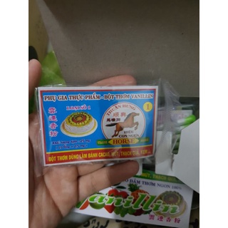 Hương vani bột 1 vỉ 10 ống