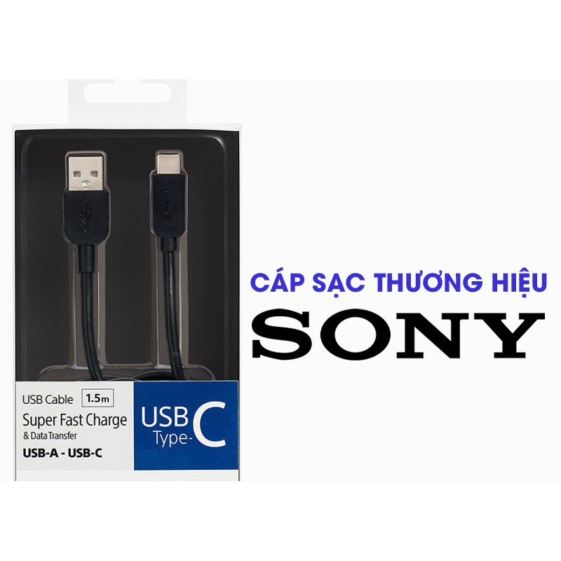 Cáp Sạc USB Type C SONY CP-AC150/BC WW Chính Hãng