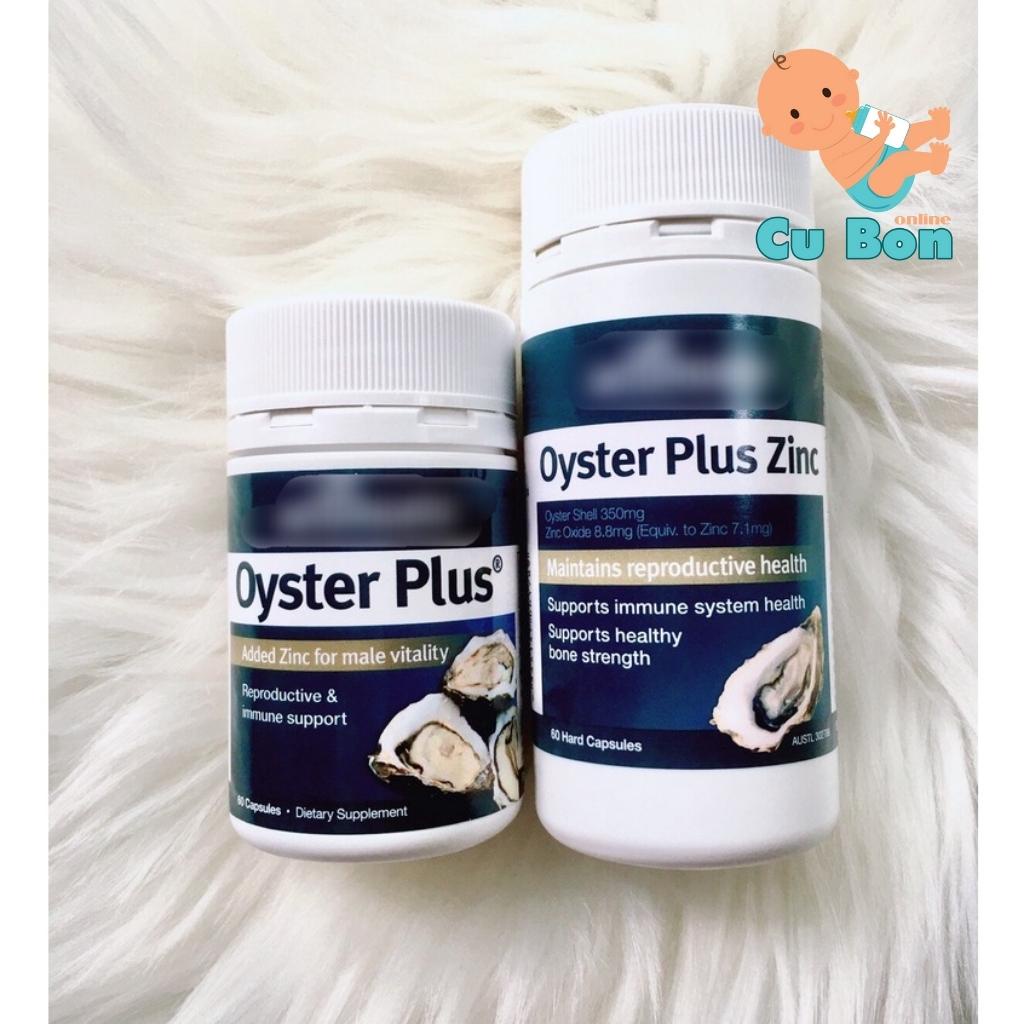 Tinh chất hàu Úc Goodhealth Oyster Plus ZinC 60 viên Úc hỗ trợ sinh lý nam giới