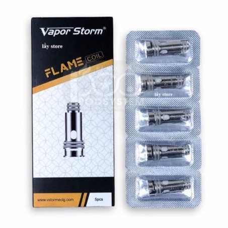 Cuộn dây điện trở 0.6Ω cho V A P O R S T O R M Flame (01 chiếc, mua nhiều giảm giá)
