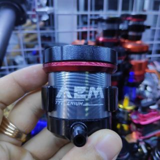 Bình dầu aem nhôm cnc trước + sau cho exciter,winner