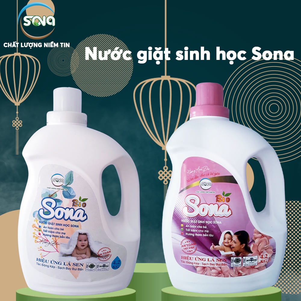 Nước giặt sinh học SONA 4.2kg