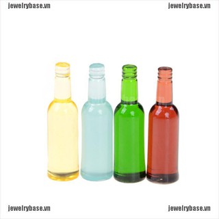 [Base] 6pcs/set 1:12 dollhouse miniature dollhouse accessories mini wine bottles [VN]