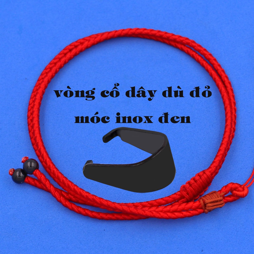 Vòng cổ Dây dù Nhiều Màu - Dây đeo mặt Phật dễ điều chỉnh kích thước - Phù hợp cho nam và nữ - Dây sợi nhỏ