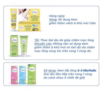 Kem tẩy lông Cleo 50g