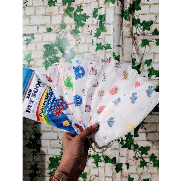 KHẨU TRANG 4D KF94 DÀNH CHO BÉ | BigBuy360 - bigbuy360.vn