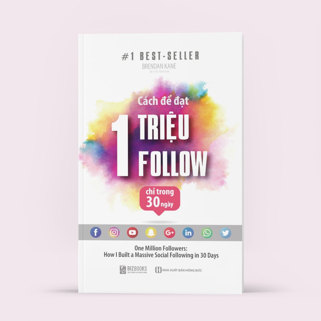 Sách - Cách Để Đạt 1 Triệu Follow Chỉ Trong 30 Ngày
