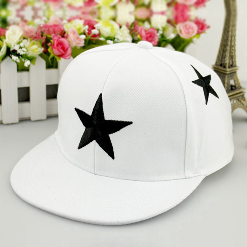 Mũ bóng chày họa tiết ngôi sao cho bé trai và bé gái