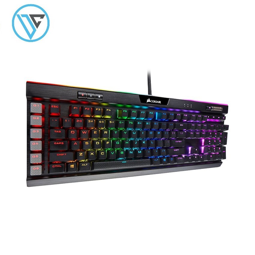 Bàn phím cơ Corsair K95 Platinum XT RGB Mechanical Gaming Cherry MX Brown Switch (CH-9127412-NA)