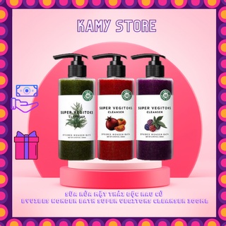 Sữa Rửa Mặt Thải Độc Rau Củ Byvibes Wonder Bath Super Vegitoks Cleanser 300ml