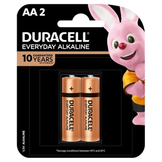 Pin kiềm Duracell Everyday Alkaline AA vỉ 2 viên