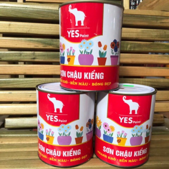 Sơn chậu kiểng 1K yes