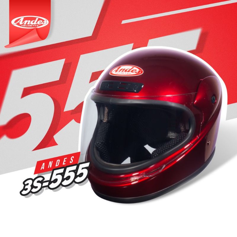 NÓN BẢO HIỂM FULLFACE 3S555 CAO CẤP CHÍNH HÃNG