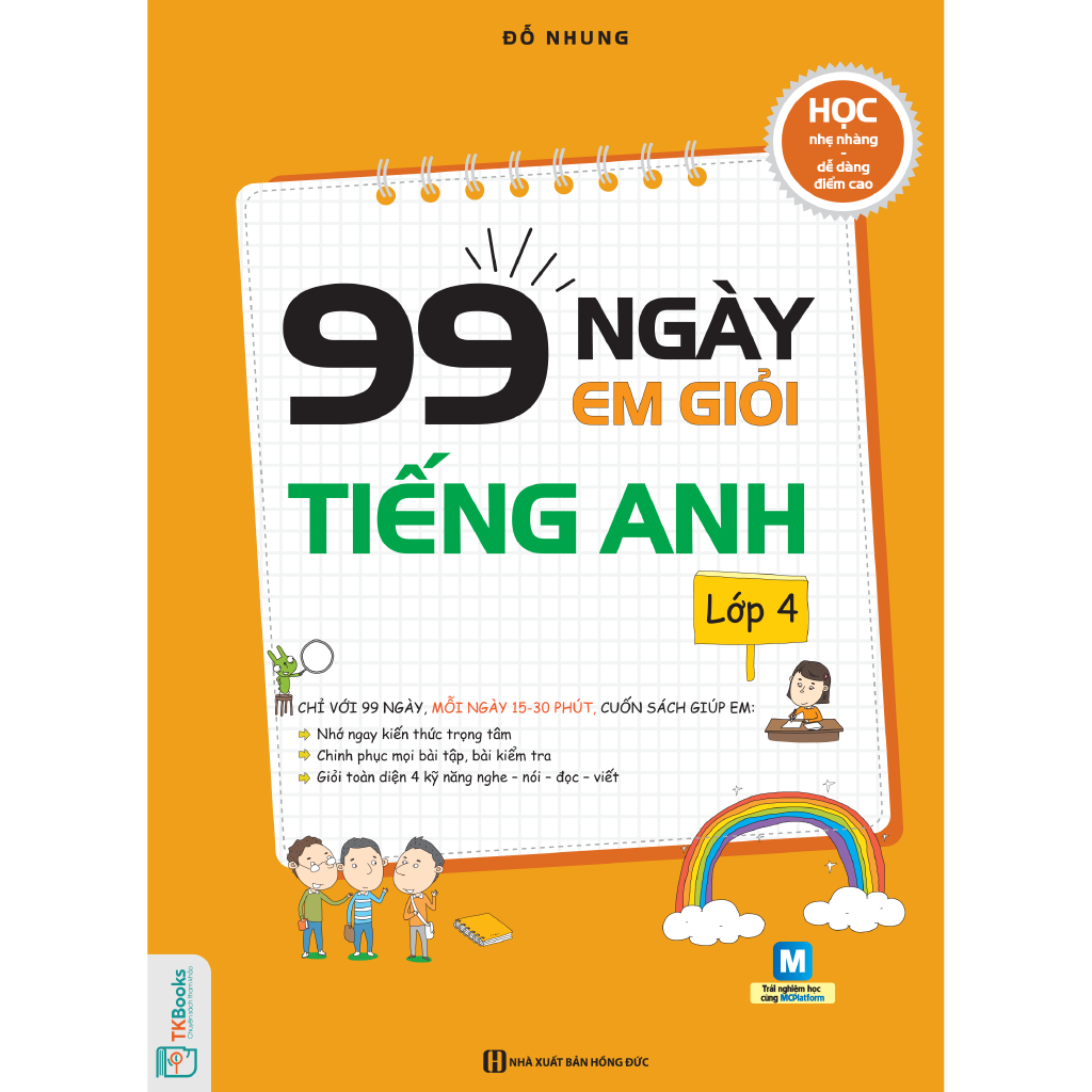 Sách - 99 Ngày Em Giỏi Tiếng Anh Lớp 4