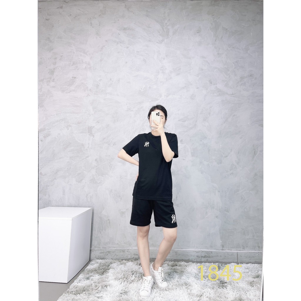 (HÀNG XUẤT XỊN) Áo đen 1845 OUTLINE OVERFIT M//L//B N//Y TEE Made in V//N full-tag-code  Size XS S M L