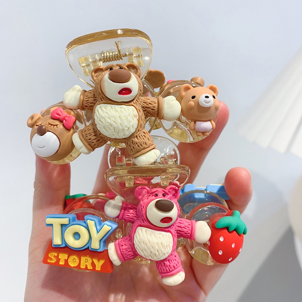 Kẹp tóc hình gấu hoạt hình phong cách hàn quốc xinh xắn cho nữ