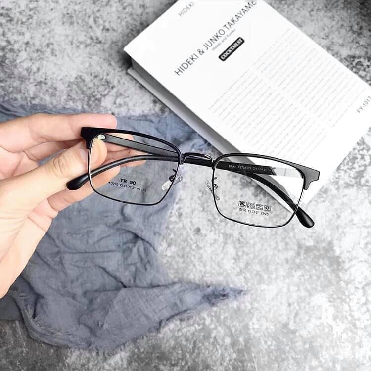 Gọng Kính Cận Vuông nam nữ Vintage nhựa dẻo phụ kiện thời trang Lani 770 - Lắp Mắt Cận Theo Yêu Cầu | BigBuy360 - bigbuy360.vn