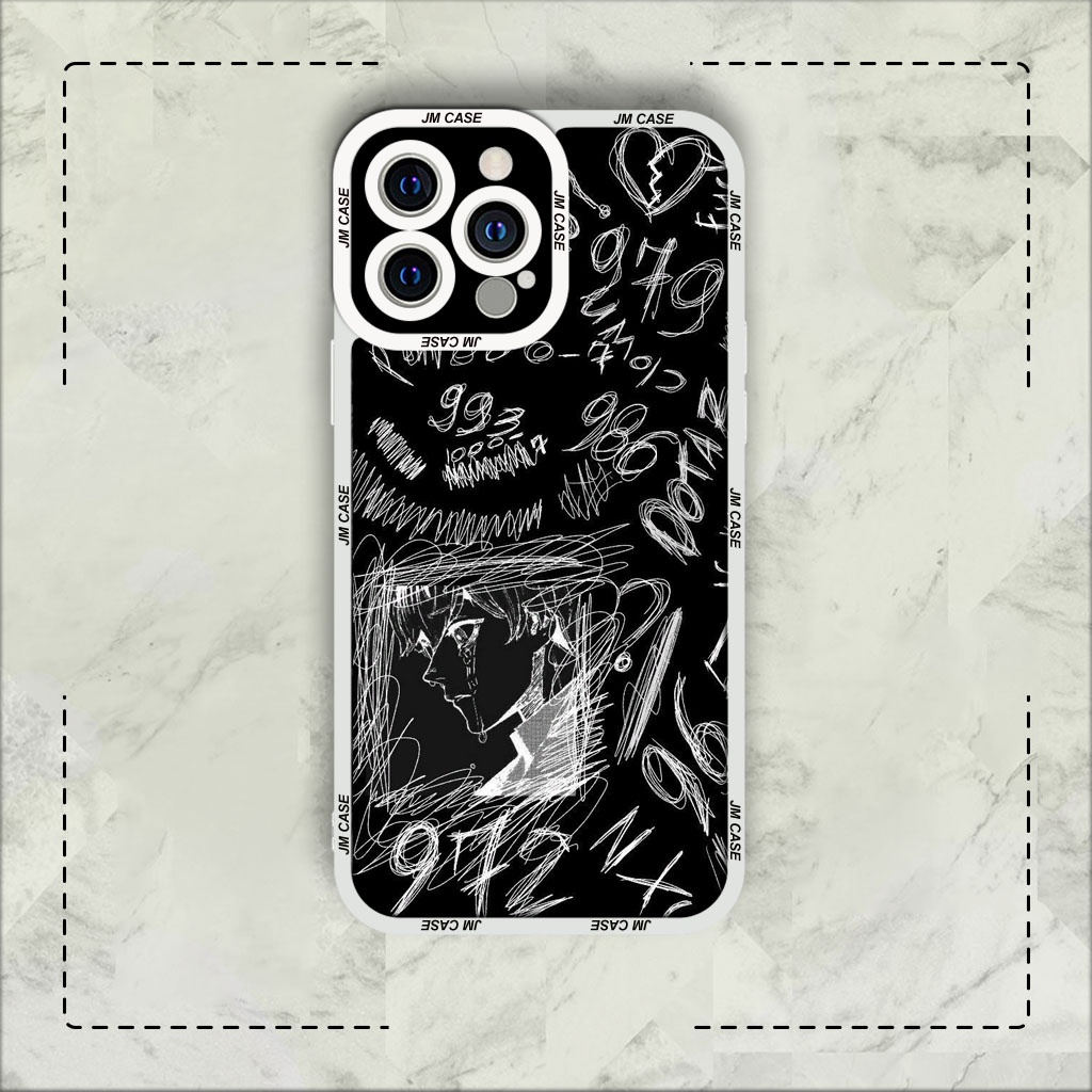 Ốp lưng iphone cạnh vuông JM Case Manga Kaneki Ken 6plus/6s/6splus/7/7plus/8/8plus/x/xs/11/12/pro/max/plus/promax