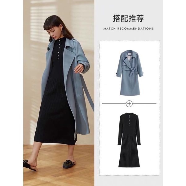 Áo măng tô dài thu đông cao cấp [order] | BigBuy360 - bigbuy360.vn