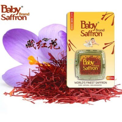 (GIÁ HỦY DIỆT) Nhụy hoa nghệ tây - Saffron nhập khẩu từ Ấn Độ 1gr (Dated 10/2020)