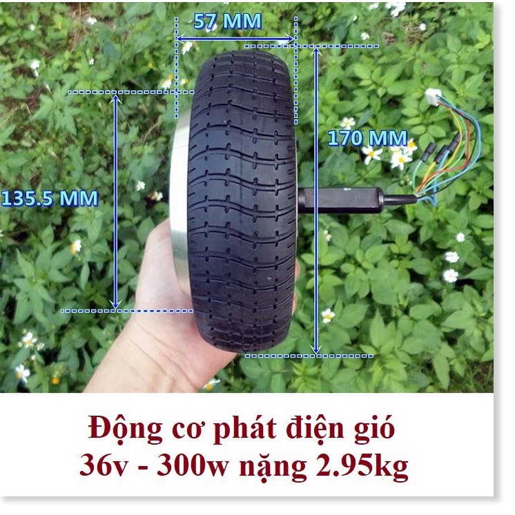 Động cơ phát điện công suất lớn 14v, 36v, 60v tới 1000w