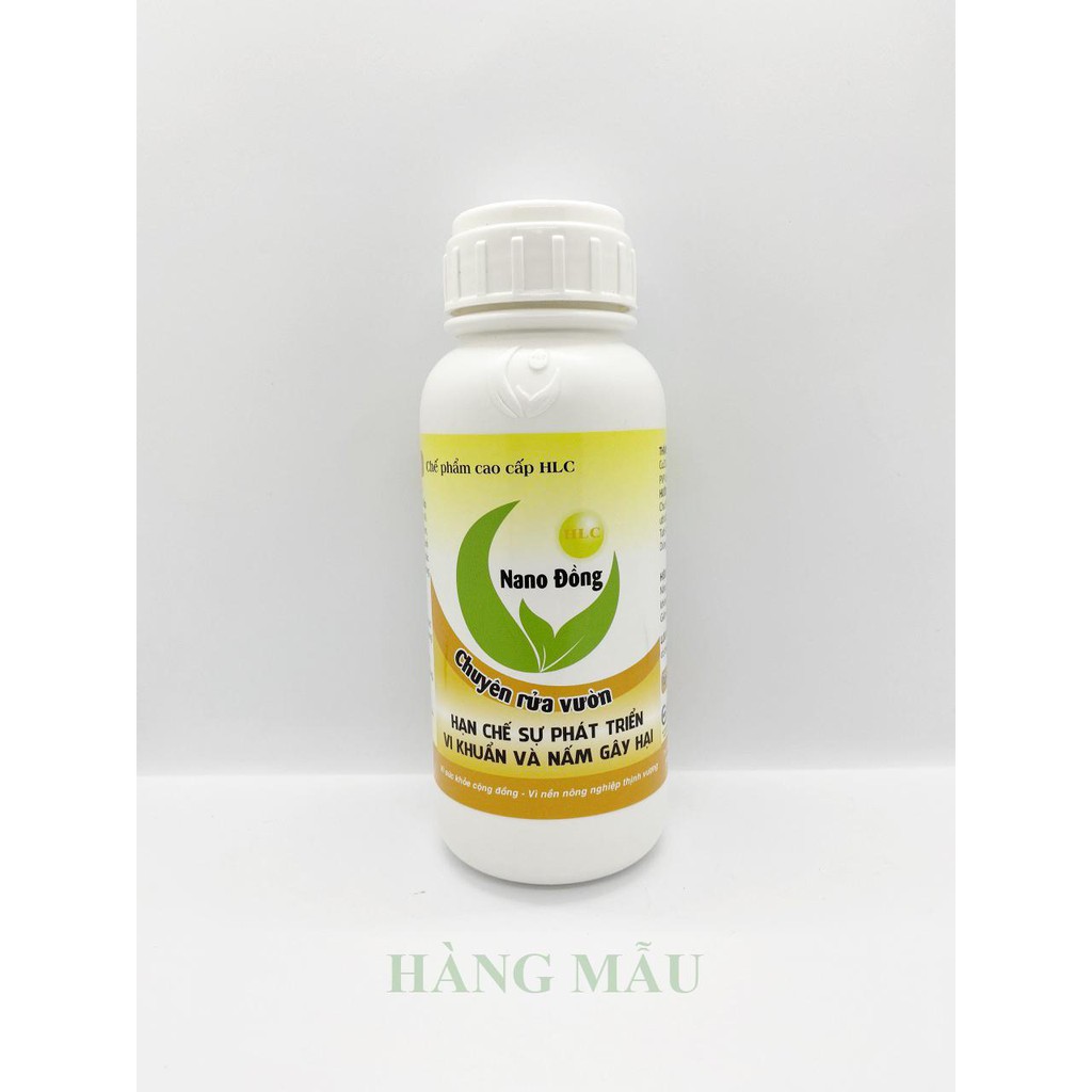 Nano Đồng - chuyên rửa vườn, tẩy rong rêu nấm mốc