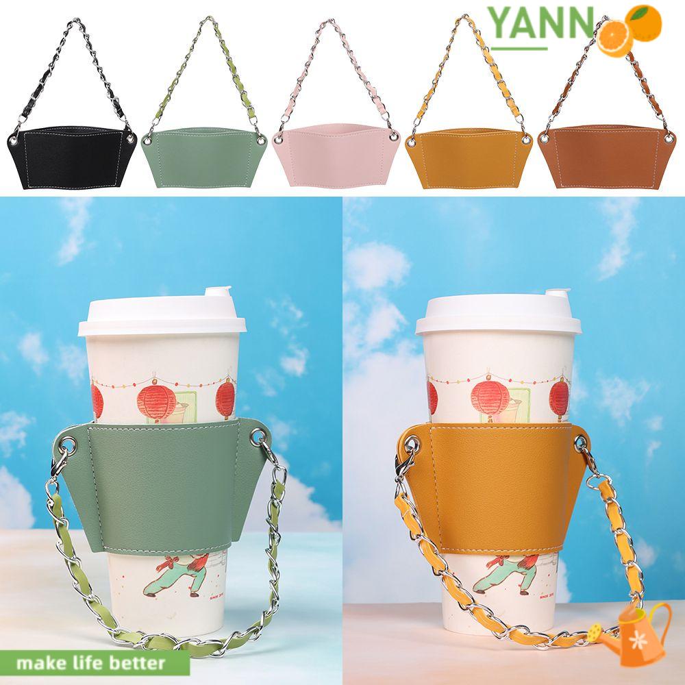 Set Cốc Cà Phê Bằng Da PU Kèm Túi Đựng Và Dây Đeo Oro 1