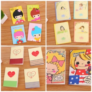 Sổ tay mini nhiều hình dễ thương