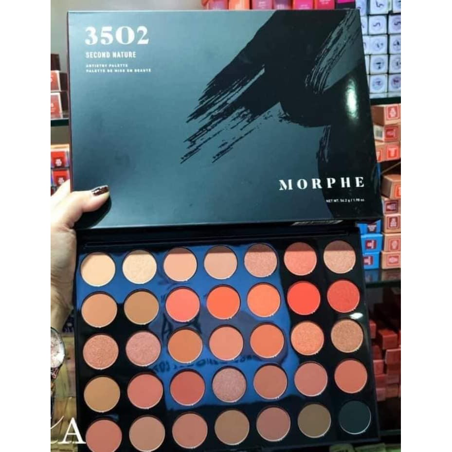 1. Bảng mắt morphe 9D - 9 ô giá 280k - 2. Morphe 35O2 giá 630k - 3. Morphe 18 ô 380k