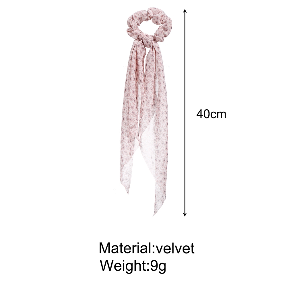 Dây Buộc Tóc Cao Su Co Giãn Đính Mặt Hoa Thời Trang Hàn Quốc Cho Nữ