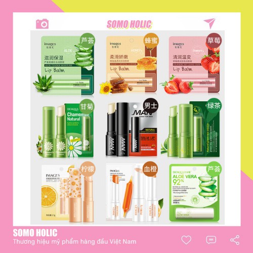 Son Dưỡng Môi Không Màu Chiết Xuất Thiên Nhiên Bioaqua Somoholic DM