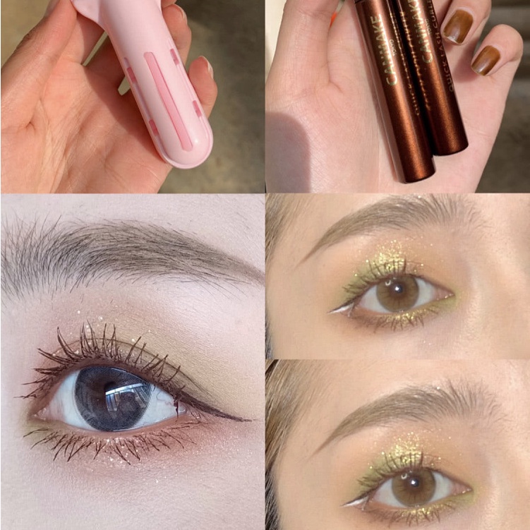 Dụng cụ uốn mi mini kèm đầu thay thế cao cấp tiện dụng