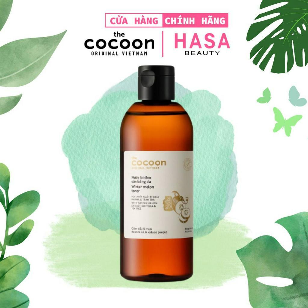 Bigsize - Nước bí đao cân bằng da Cocoon | Giảm dầu và mụn 310ml | Toner