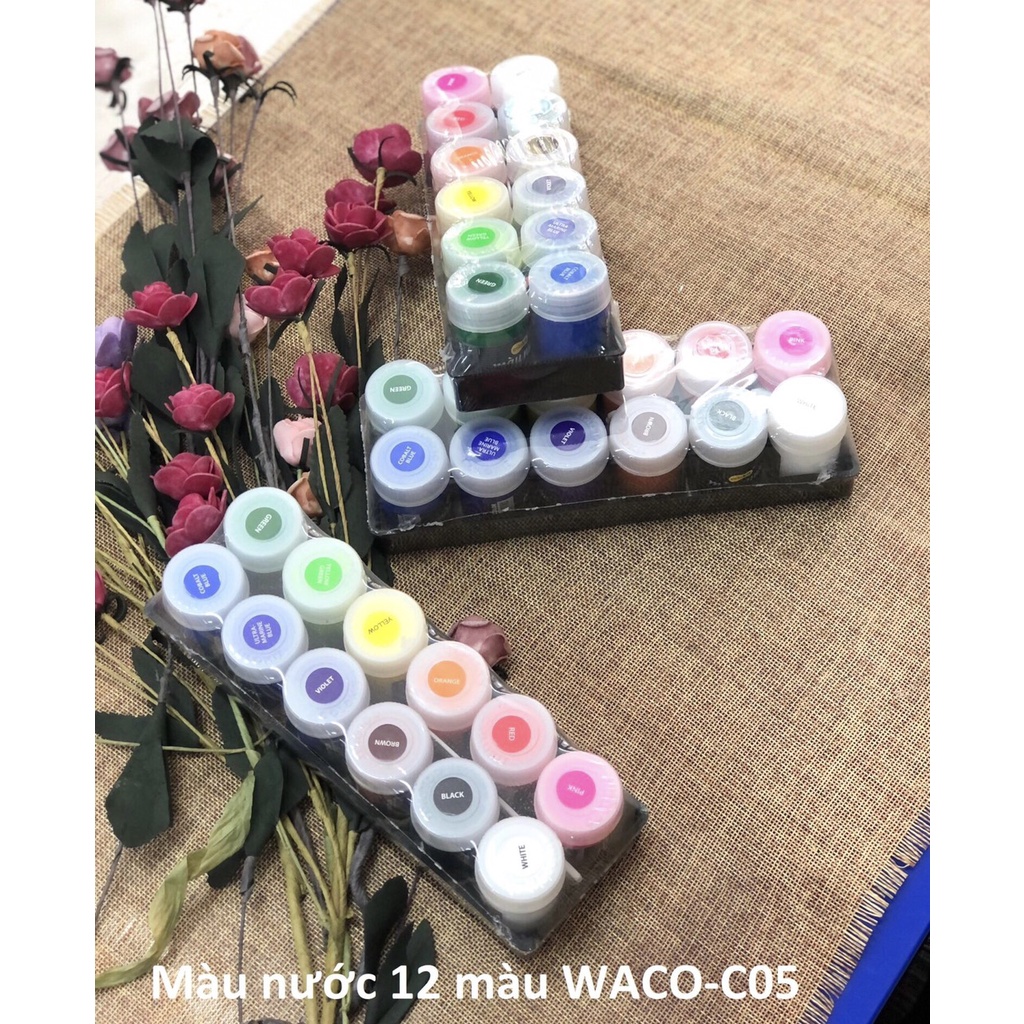 Màu nước Thiên Long  - Màu khô Classmate - không độc hại - WACO-C07 - WACO05  - WACO03- vpp Diệp Lạc (sỉ/lẻ)