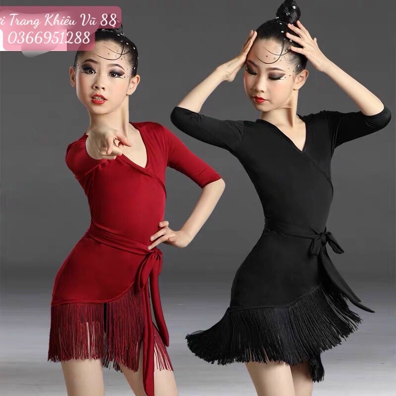 Đầm khiêu vũ latin trẻ em