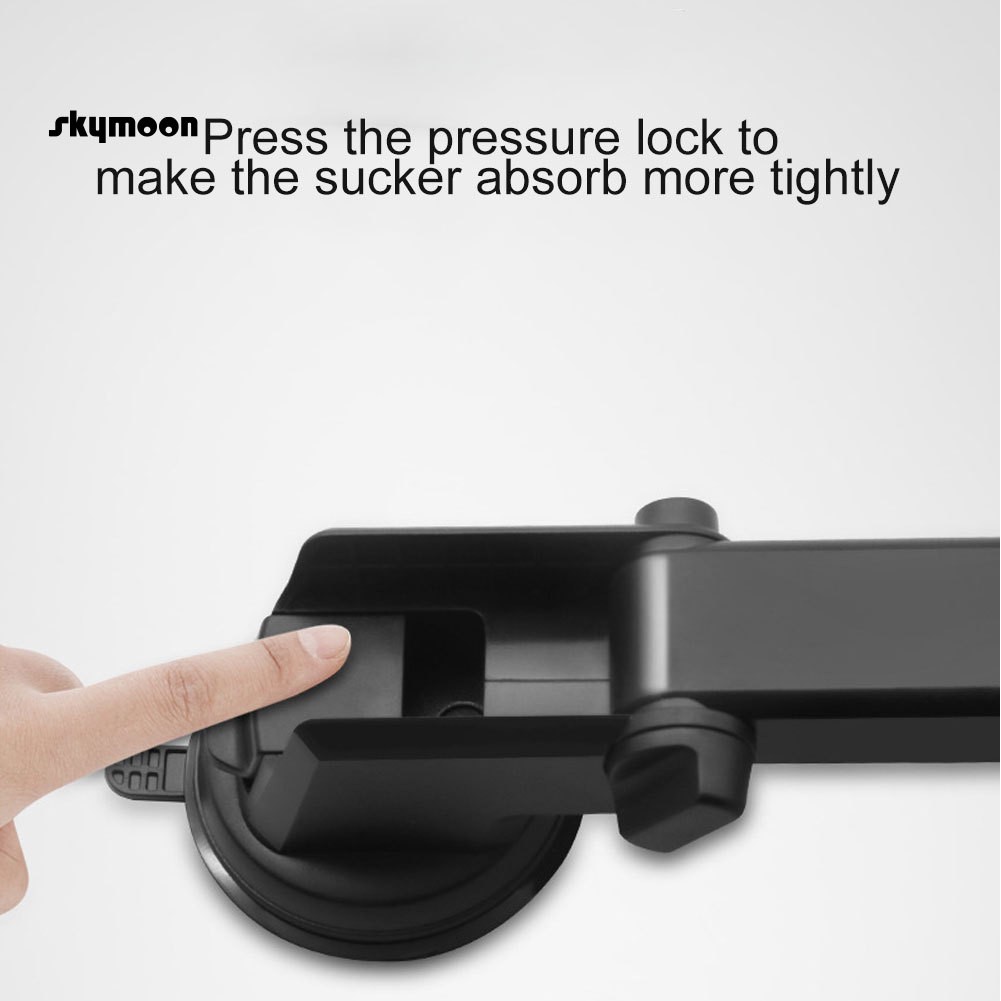 Giá đỡ điện thoại dán kính chắn gió thiết kế tiện lợi cho xe hơi thông dụng | BigBuy360 - bigbuy360.vn