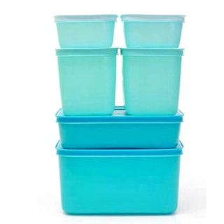 Set 6 hộp trữ đông Dẻo, hộp bảo quản thực phẩm nhựa nguyên sinh