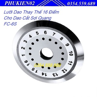 Lưỡi dao thay thế 16 điểm cho dao cắt sợi quang fc-6s - lưỡi dao 16 lỗ
