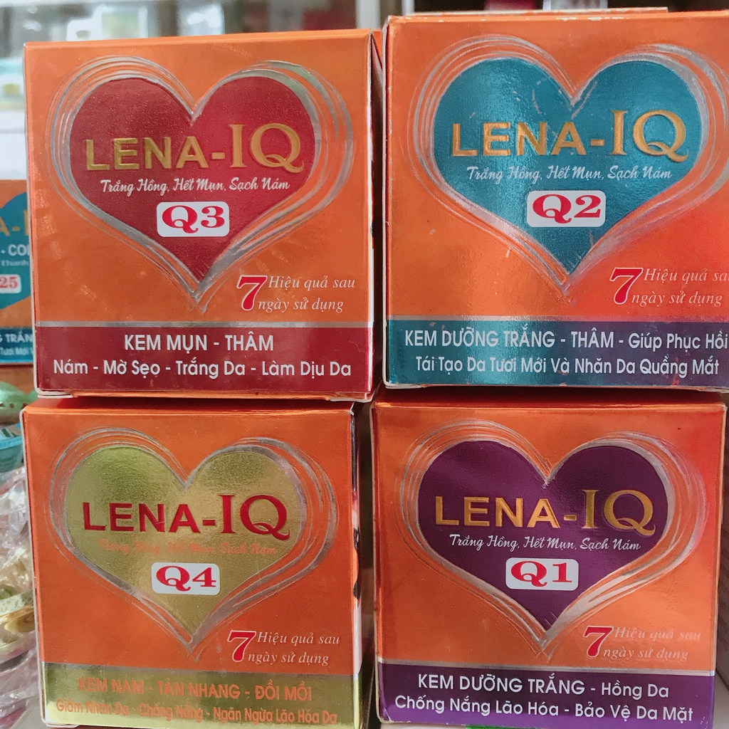 Kem Mụn Thâm liền sẹo IQ Lena Q3 20g