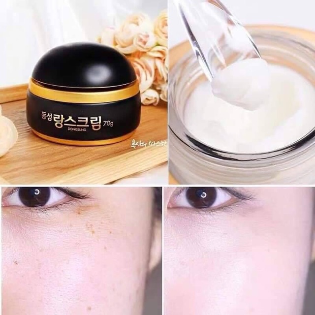 Kem DongSung 🌿FREESHIP🌿 Kem Dưỡng Trắng Da, Nám Chiết Xuất Từ Đông Trùng Hạ Thảo DongSung Rannce Cream 70g